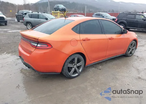 2015 Dodge Dart Gt from USA, damaged, VIN 1C3CDFEBXFD267098